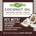 thumbnail image 3 of Nature's Way Organic Extra Virgin Coconut Oil, Pure & Unrefined, Cold-Pressed, 32 Oz, 3 of 7