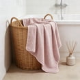 thumbnail image 4 of Extra Large Bath Towel Made of Pure Cotton Larger and Lighter Drying Super Soft and Absorbent for Spa Bathroom and Guest Use, 4 of 8