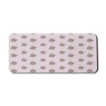 thumbnail image 1 of Rose Computer Mouse Pad, 80's Romantic Style Roses Bouquet in Pastel Colors Print, Rectangle Non-Slip Rubber Mousepad X-Large, 35" x 15" Gaming Size, Rose Multicolor, by Ambesonne, 1 of 2