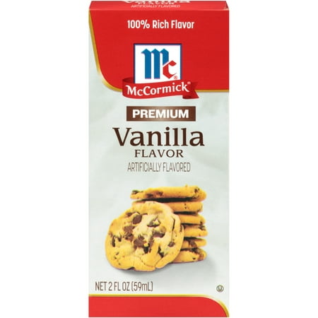 (4 Pack) McCormick Premium Vanilla Flavor, 2 fl