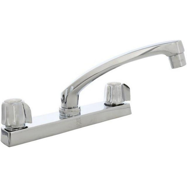 Aquaplumb 1812101 Robinet de Cuisine Chromé à 2 Poignées