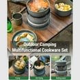 thumbnail image 1 of Cookware,12pcs Stove Set Picnic Cookware Cookware With 12pcs Stove Set Portable Stove Kit With Stove Outdoor Set, 1 of 6