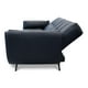 thumbnail image 4 of Sala de Piel Genuina 3-2 Sofá Cama y Love Seat, 5 plazas, Modelo Toronto, Color Azul Marino, Elegante, comodo y Moderno, Hecho en Mexico. Medidas: Sofá 220 X 90 X 80 cm, Love Seat 156 X 90 X 80 cm., 4 of 10