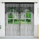 thumbnail image 2 of 2 Pcs Room Divider Doorway Hippie Window Panel Room Divider Wall Closet Curtains (3579in/90200cm,Black), 2 of 4