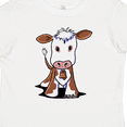 thumbnail image 4 of Inktastic Little Brown Cow Boys or Girls Toddler T-Shirt, 4 of 5
