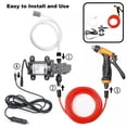 thumbnail image 2 of 12V 160PSI Washdown Wash Pump Kit Electric DIY Car Washer Cleaner Sprayer Tool for Car, Home, Outdoor Use, 2 of 8