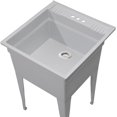 thumbnail image 2 of Paquete de 2 coladores: cesta superior de 2,25"/cesta de 1", fregadero de baño de acero inoxidable, utilidad, drenaje, fregadero de cocina y lavabo, 2 of 5