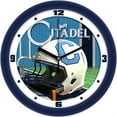 thumbnail image 1 of citadel bulldogs ncaa football helmet wall clock, 1 of 1