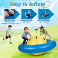thumbnail image 6 of Chateauy Large 7.5FT Inflatable Rocker Bouncer with 6 Built-in Grips for Toddlers & Kids, 6 of 8
