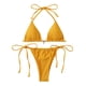 thumbnail image 1 of Conjunto de bikini para mujer Trajes de baño de dos piezas Tirantes de talle alto Gancho trasero Sin espalda OAVQHLG3B Store  lin121212, 1 of 4