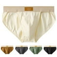 thumbnail image 3 of Mens Sexy Bikini Oversized Loose Cotton Breathable Underwear Briefs Underpants, 3 of 6