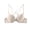 01_Beige, variant on Women Front Closure Bras, Beauty Back Underwire Brassiere Lady Convertible Straps Bra Push Up Lifting Lace Bra for Lady Spaghetti Bralette,01_Gray,Large