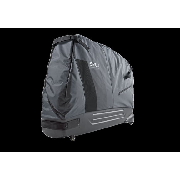 B&W International Bike Bag II Travel Bike Case, Gray