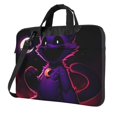 thumbnail image 1 of Zufioo Bestioles Souriantes pour Sac d'Ordinateur Portable, Sac à Bandoulière à Fermeture à Glissière pour Ordinateur, Sac Messager, Mallette, Adapté pour l'École, le Travail, les Voyages, 1 of 9