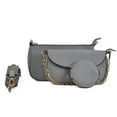 thumbnail image 4 of Messenger Crossbody Bags for Women Shoulder Bag with Mini Coin purse pouch accessory keychain with Wristlet Bag, 4 of 7