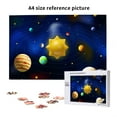 thumbnail image 6 of Rateoe Solar System Pattern Wooden Picture Puzzle ,1000 Piece Jigsaw Puzzle ,Family Fun Puzzle, Home Décor Puzzle, Gift Puzzle(Horizontal style), 6 of 9