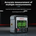 thumbnail image 3 of SharkTRUE Dual-Side Light Four-Sided Magnetic Digital Inclinometer: Precise Angle & Slope Measurement, 3 of 8
