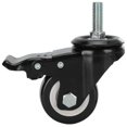 thumbnail image 1 of Swivel Caster Wheel Low Noise 2.5in M12 Dual Bearing Heavy Duty Accessory with Brake, 1 of 5