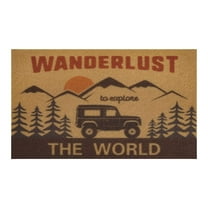 Fsqjgq Carpet Welcome Doormats Sweet Letters Floor Mats Indoor and Outdoor Entryway Non Slip Polyester Bathroom Kitchen Entry Rug,16"x 24" 1 Piece B