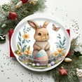 thumbnail image 6 of SLYNSHome - 50 Pcs - Easter Disposable Paper Plates Heavy Duty for Dinner Party Decoration - 12.6 inch - Cute Rabbit Plates Bunny Tableware for Home Easter Parties Wedding Decor, 6 of 7