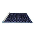 thumbnail image 2 of Ahgly Company Machine Washable Indoor Rectangle Abstract Blue Modern Area Rugs, 5' x 8', 2 of 4