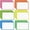 Color-01-36 Pack, variant on Dry Erase Magnets 24Pack 3x5, Reusable Small Board