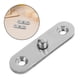 thumbnail image 4 of GOOHOCHY 8 Uds bisagras de puerta bisagras de puerta ocultas bisagra de acero inoxidable bisagras giratorias de 360 ​​grados, 4 of 8