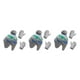 thumbnail image 3 of Gorro y guantes Minnieouse Accesorios de invierno para niños gris azul verde, 3 of 6