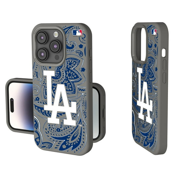 Los Angeles Dodgers Paisley iPhone Soft Touch Case