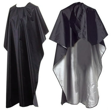 Makeup Tool Hair Cutting Black Large Size Beauty Salon Adult Waterproof Hairdressing Barbers Hairdresser Gown Cape Wrap