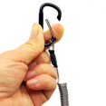 thumbnail image 7 of AYYUFE 1 pc Anti-lost Rope Retractable with Keyring Carabiner Theftproof Coiled Spring Fishing Pliers Anti-lost Safety Lanyard Outdoor Accessories, 7 of 7