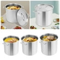 thumbnail image 3 of Wildnix Stainless Steel Stockpot, 21L/22.2qt Capacity, Rivet-Welded Handle, Easy-to-Clean, Fast Heating for Large Meals, &nbsp; Stove Compatible, 3 of 6