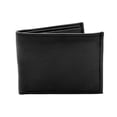 thumbnail image 1 of Cartera Hombre Piel Genuina Bifold Compartimento Secreto Interiores en Tela Negro, 1 of 8