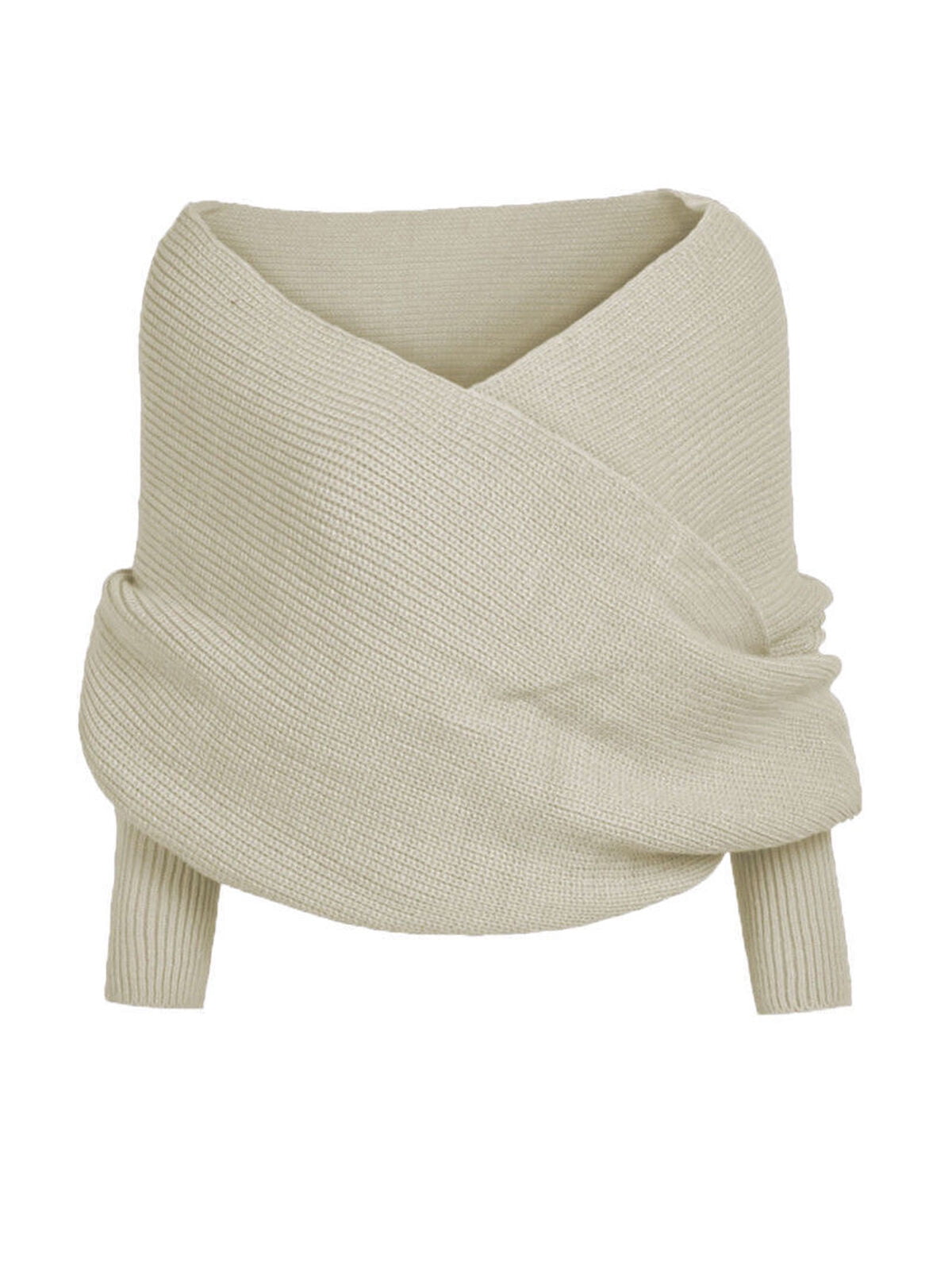 cross body sweater wrap