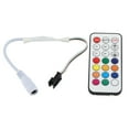 thumbnail image 1 of Minicontrolador de atenuación remoto inalámbrico RF de 21 teclas WC2811 2812B con efecto de brillo ajustable a todo color y atenuador de LED RF, 1 of 14