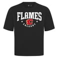 thumbnail image 2 of Men's Levelwear Black Calgary Flames Luxe Signature Knit T-Shirt, 2 of 3