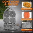 thumbnail image 4 of Pizzelle Maker Baker's Friend Electric, 11,5 cm, 4 galletas, 4 of 6