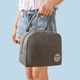 thumbnail image 4 of Lunch Bag Insulated Cool Thermal Food Storage Box Carry Tote for Adults Kids, 4 of 9