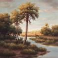 thumbnail image 3 of Haibin 12x12 Black Modern Framed Museum Art Print Titled - In the Tropics II, 3 of 5
