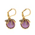 thumbnail image 2 of Opvise 1 Pair Women Dragonfly Decor Leverback Earrings Faux Crystal Drop Earrings Bohemia Dangle Earrings Jewelry Gift, 2 of 8