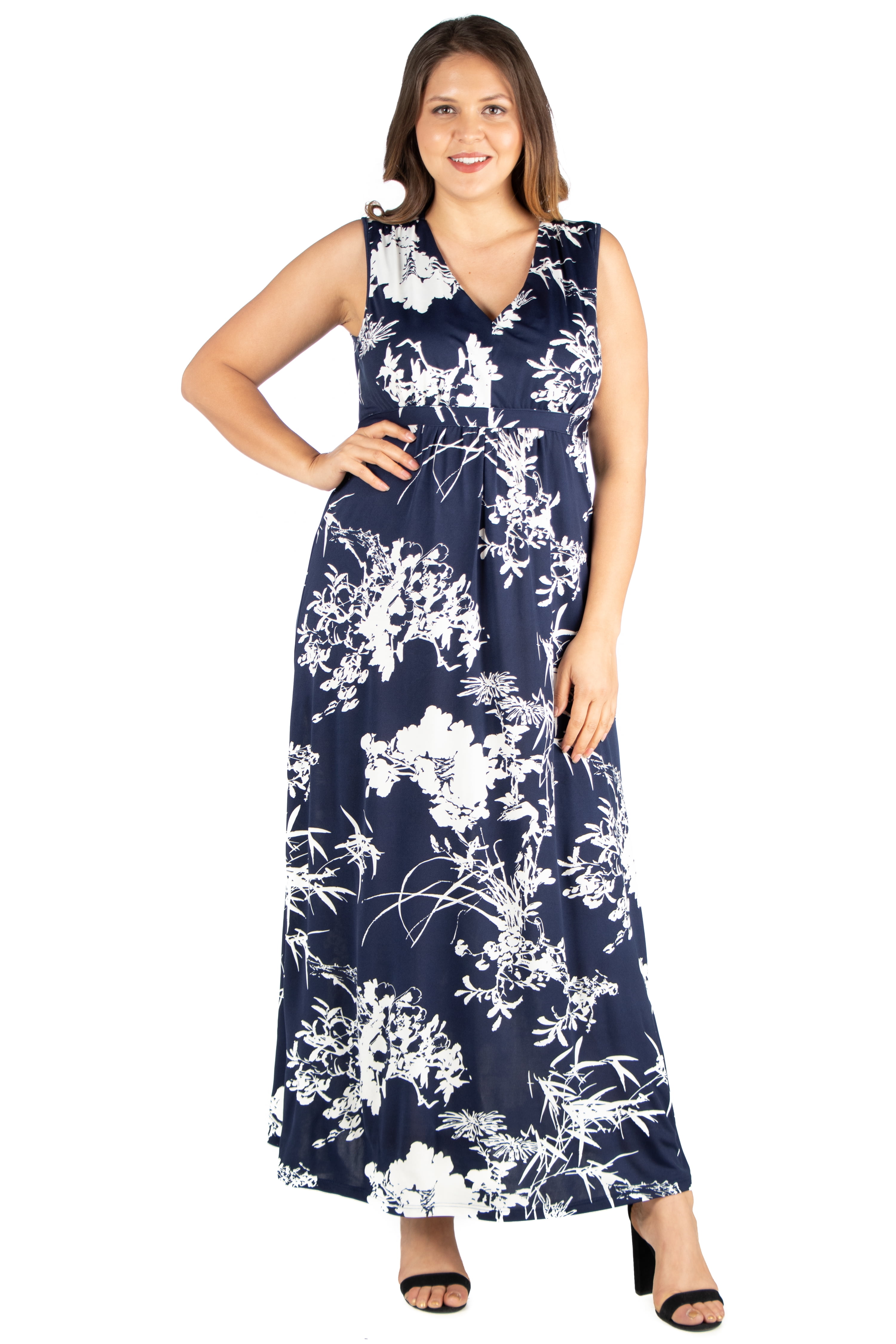 walmart plus maxi dress