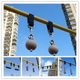 thumbnail image 2 of Kit colgante de correas para columpio de árbol, eslinga de correa corta, 2 uds., correas para hamaca para columpio, perchas para hamacas, asiento, Yoga, sacos de arena, 2 of 5