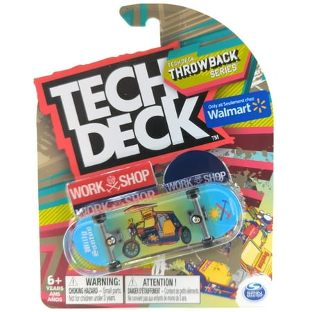 Tech Deck Throwback Series Willys Workshop Skateboards Santos Philippines Transportation Ultra Rare Fingerboard - 2022 Walmart Exclusive