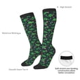 thumbnail image 4 of Fotbe Dino Christmas Party Calcetas Divertidas Estampadas para Hombre y Mujer, Calcetas de Algodón hasta la Rodilla para Caminar, Correr, Enfermería y Embarazo, 4 of 6