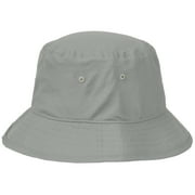 Signatures Bucket Golf Hat, Cross Clubs Performance Sun Hat, Breathable, Lightweight, One Size, Adult, Grey