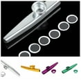 thumbnail image 4 of 1pc Mode Métal Kazoo Harmonica Bouche Flûte Enfants Fête Cadeau Instrument de Musique, 4 of 5