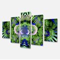 thumbnail image 2 of Motif Fée Magique Vert - Impression sur Toile Florale, 2 of 3