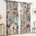 thumbnail image 5 of Tchckioa Grommet Blackout Curtains,52x96 Inch Print Floral Window Drapes for Apartment,2 Panels, 5 of 6