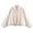 Beige, variant on Tbopshirt Jacket for Women Lapel Collar Full Zip Soft Texture Jacket, Loose Drop Shoulder Long Sleeve Casual Outerwear With Side Pockets for Fall Winter
