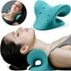 thumbnail image 1 of NEW Neck Traction Pillow Cloud Shape Neck Stretcher Cervical Relaxer, 1 of 5